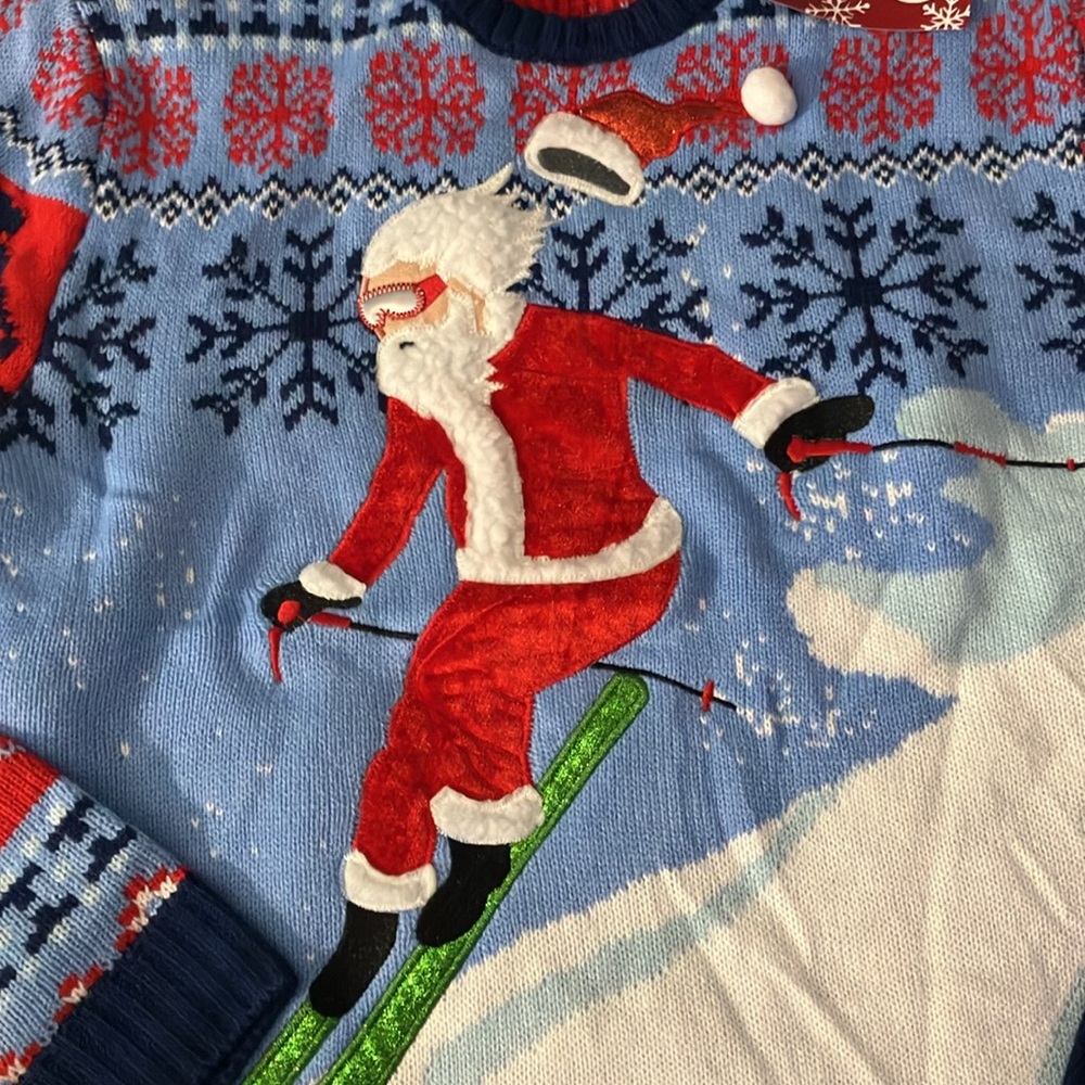 New Jolly Sweaters Men's and Big Men's Ugly Christmas Sweater, Sizes S